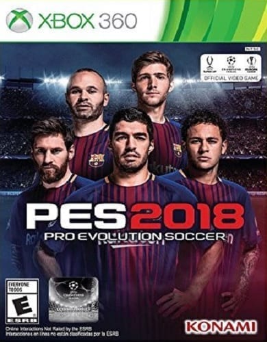 PES 2018 - XBOX 360 GAMES DOWNLOAD