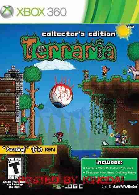 Terraria Collectors Edition [MULTI][Region Free][XDG2][KDZ] (Poster) - XBOX 360 GAMES DOWNLOAD