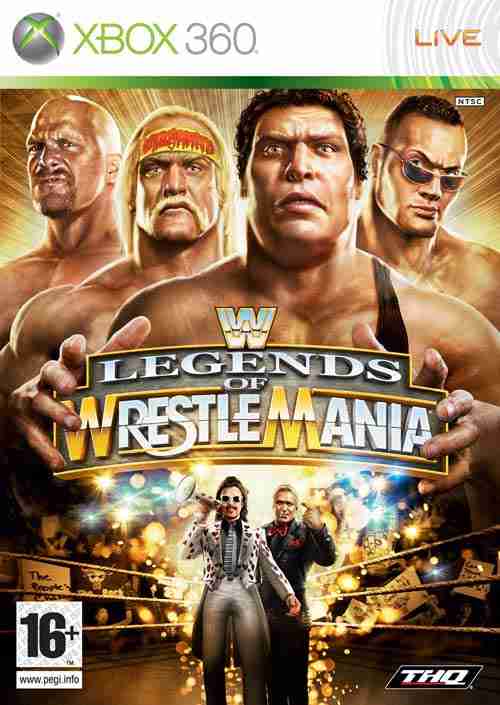 WWE Legends Of Wrestlemania [Spanish] (Poster) - Xbox 360 Games Download - WWE